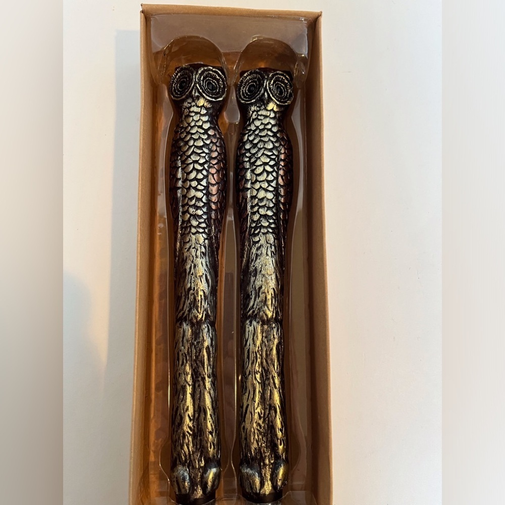 Pair of Owl Candles